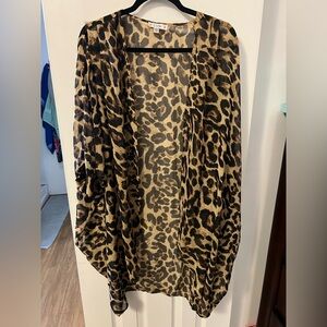 Love Animal Print Kimono